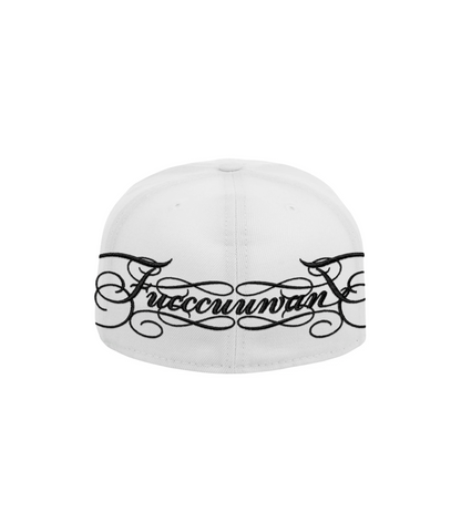 SCRIPT CAP WHITE