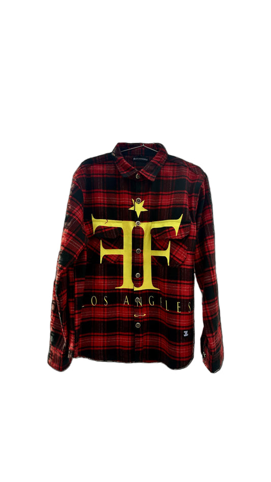 FLANNEL RED/YELLOW