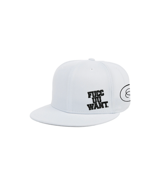 SCRIPT CAP WHITE