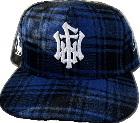 BLUE FLANNEL SNAPBACK