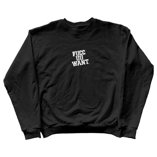 OG LOGO CREWNECK - BLACK